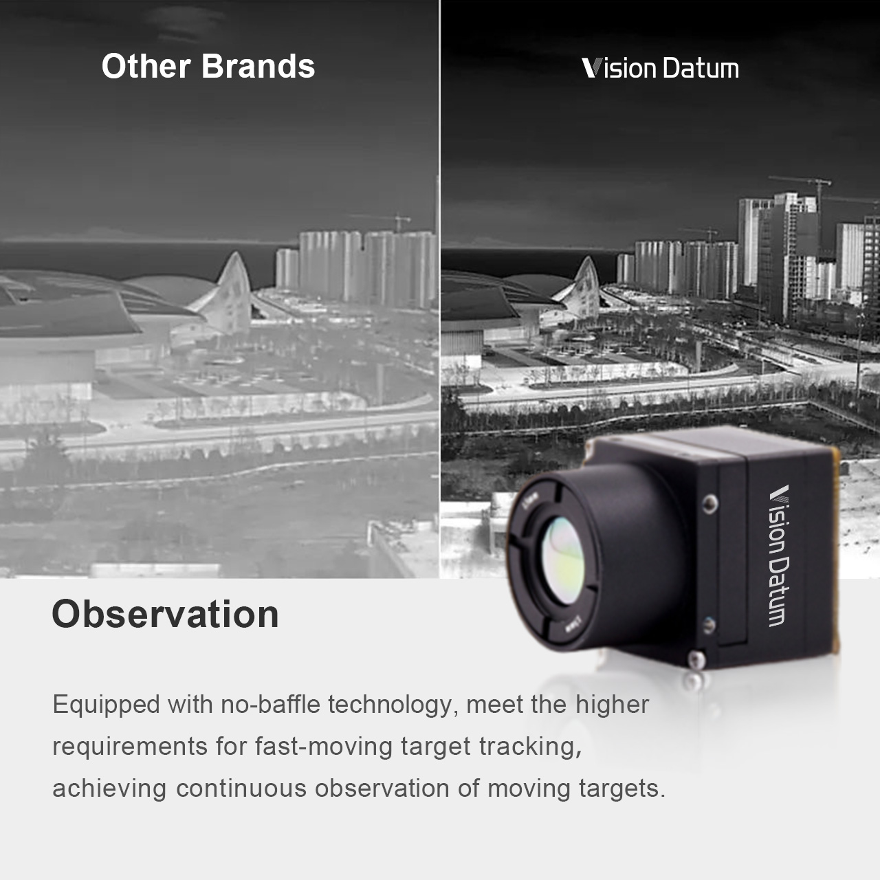 640x512 12μm Uncooled Thermal  - Thermal Imager Drone Gimbal 评论和价格