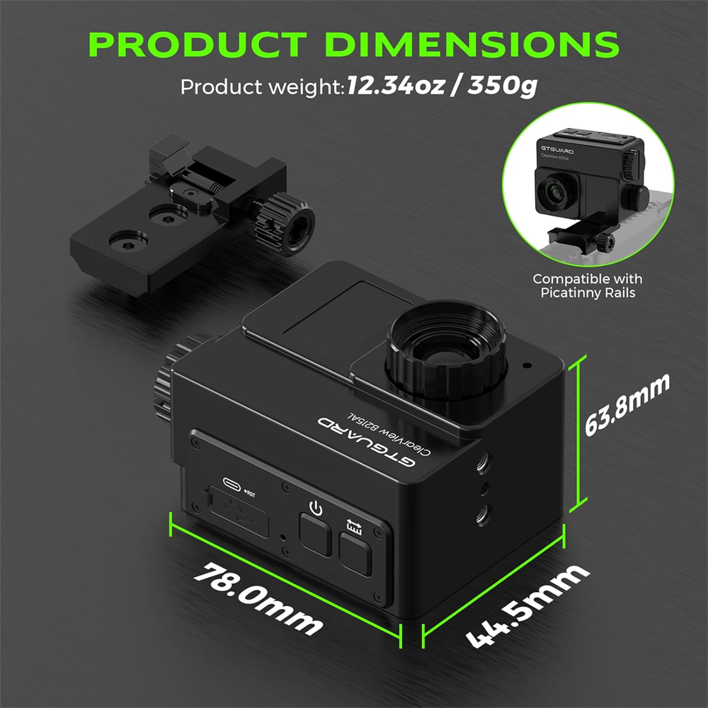 GTGUARD B215AL Thermal Imaging - Thermal Scope Night Vision Monocular 评论和价格