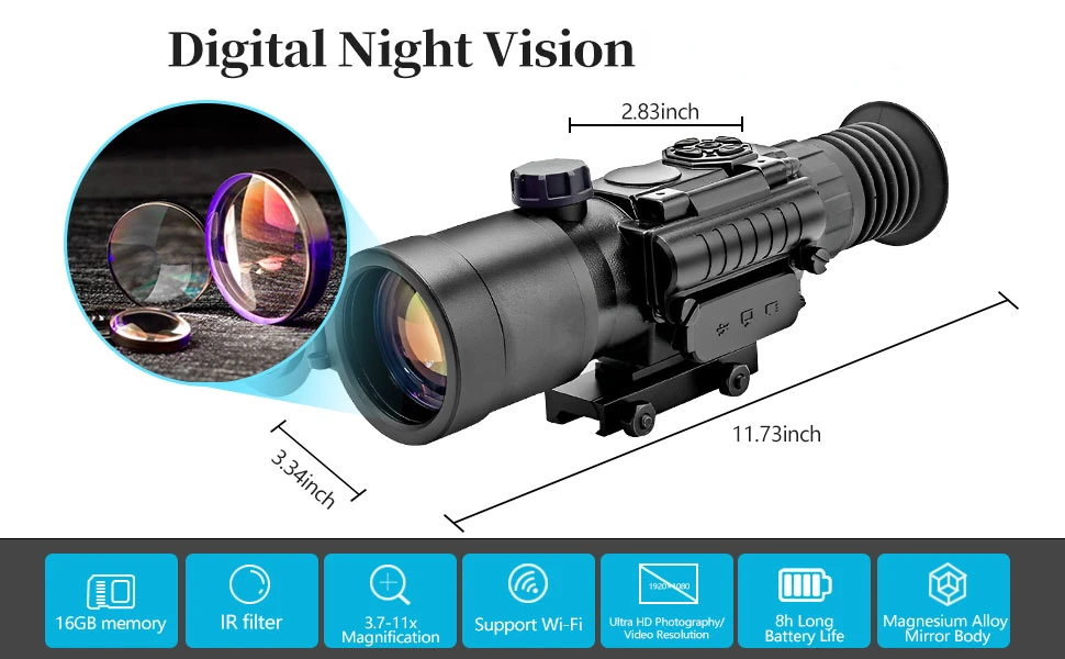 China 1920*1080 Digital Day/Ni - Thermal Scope Night Vision Monocular 评论和价格